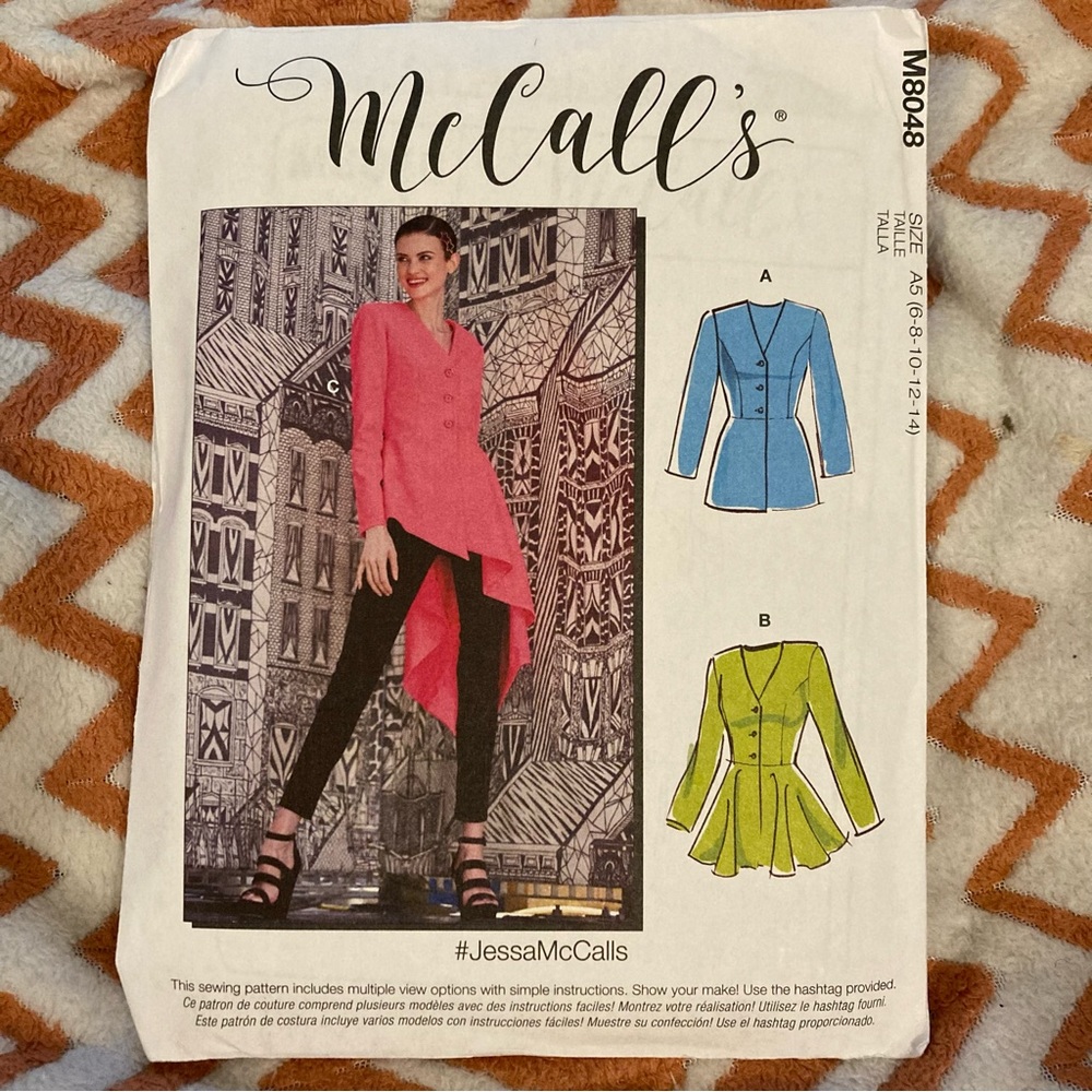 McCall’s Sewing Pattern 8048